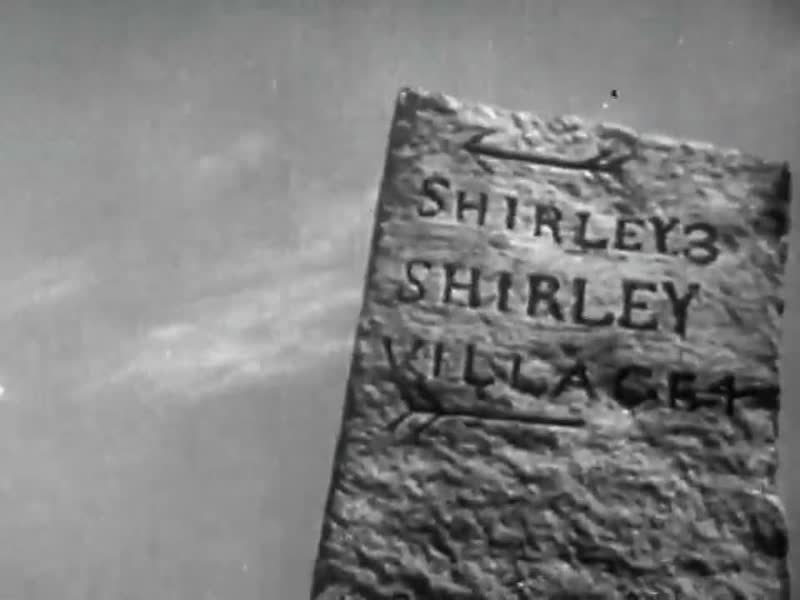 Shirley Village Marker