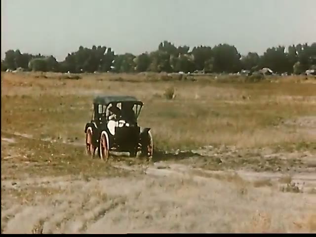 Vintage Car in the Field