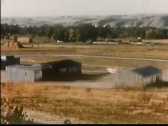 Wagon at the Airfield